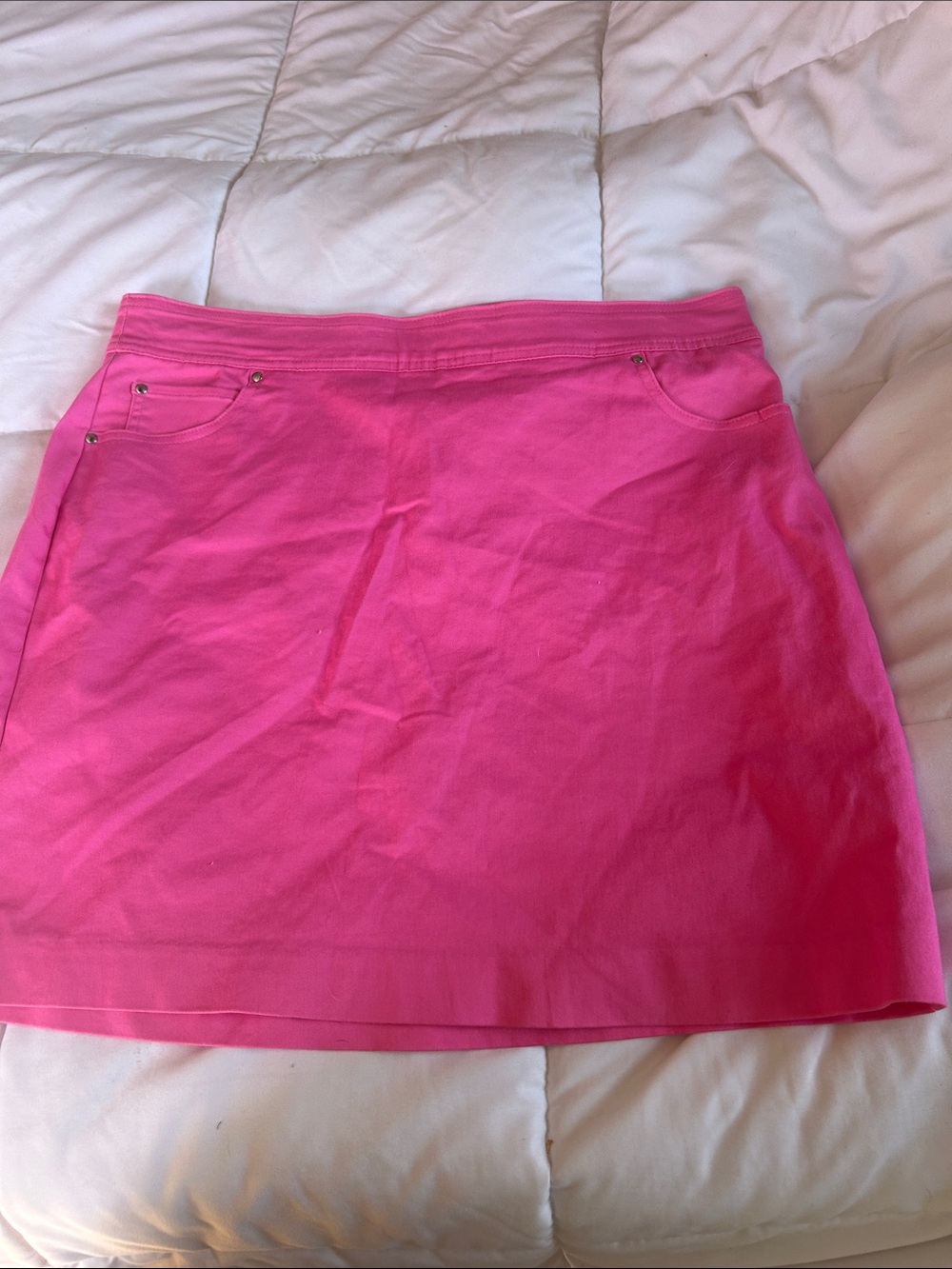 Kim Rogers Hot Pink Mini Skirt